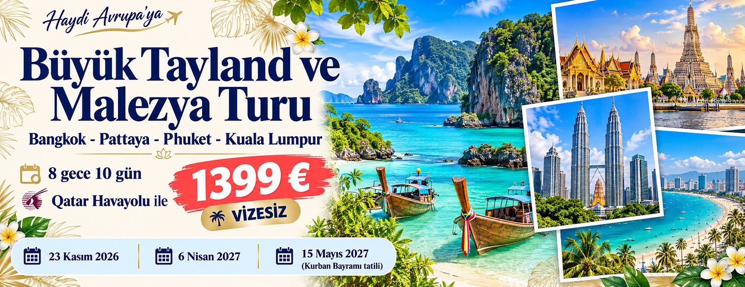 Otobüsle Avrupa Turu Otobüsle Avrupa Turu - Kamp Turu - Mavi Yolculuk - Dubai Turu